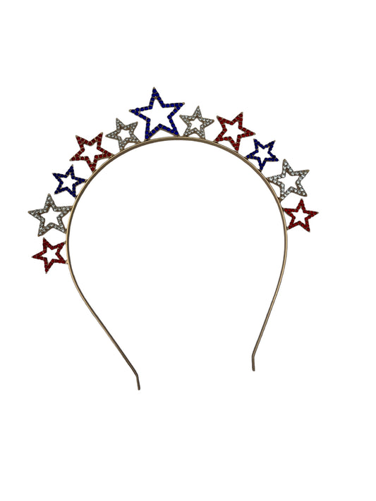 Patriotic Rhinestone Headbands