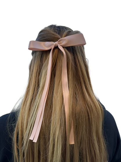 Streamer Satin Hair Bow
