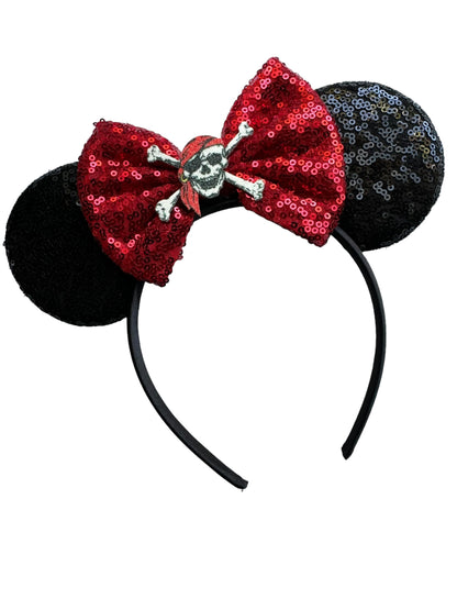 Pirate Mouse Ear Headband