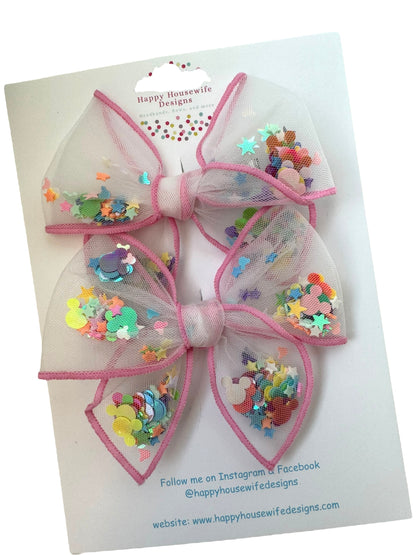 Mouse Shaker Hair Bows