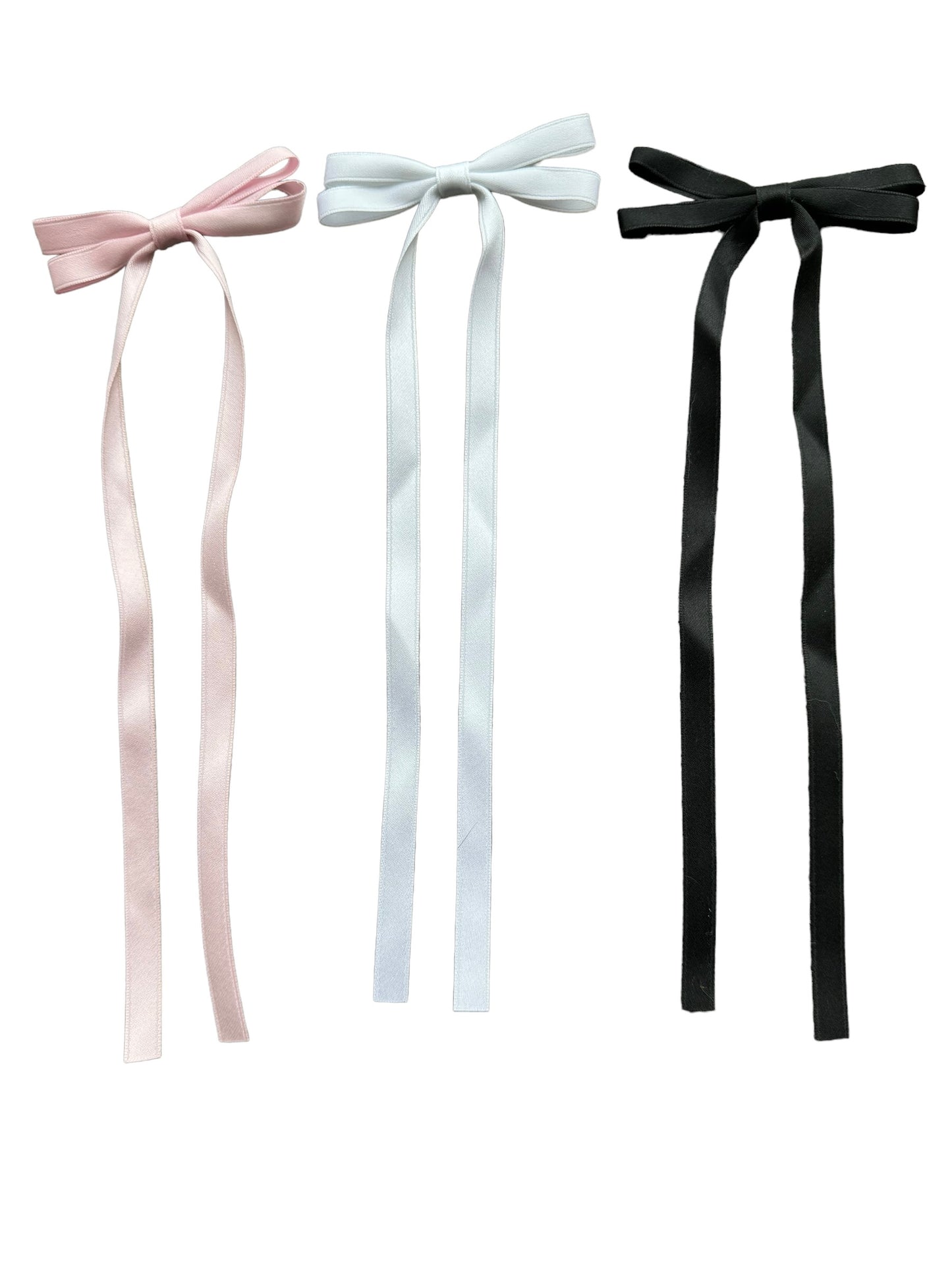 Mini Streamer Satin Hair Bow