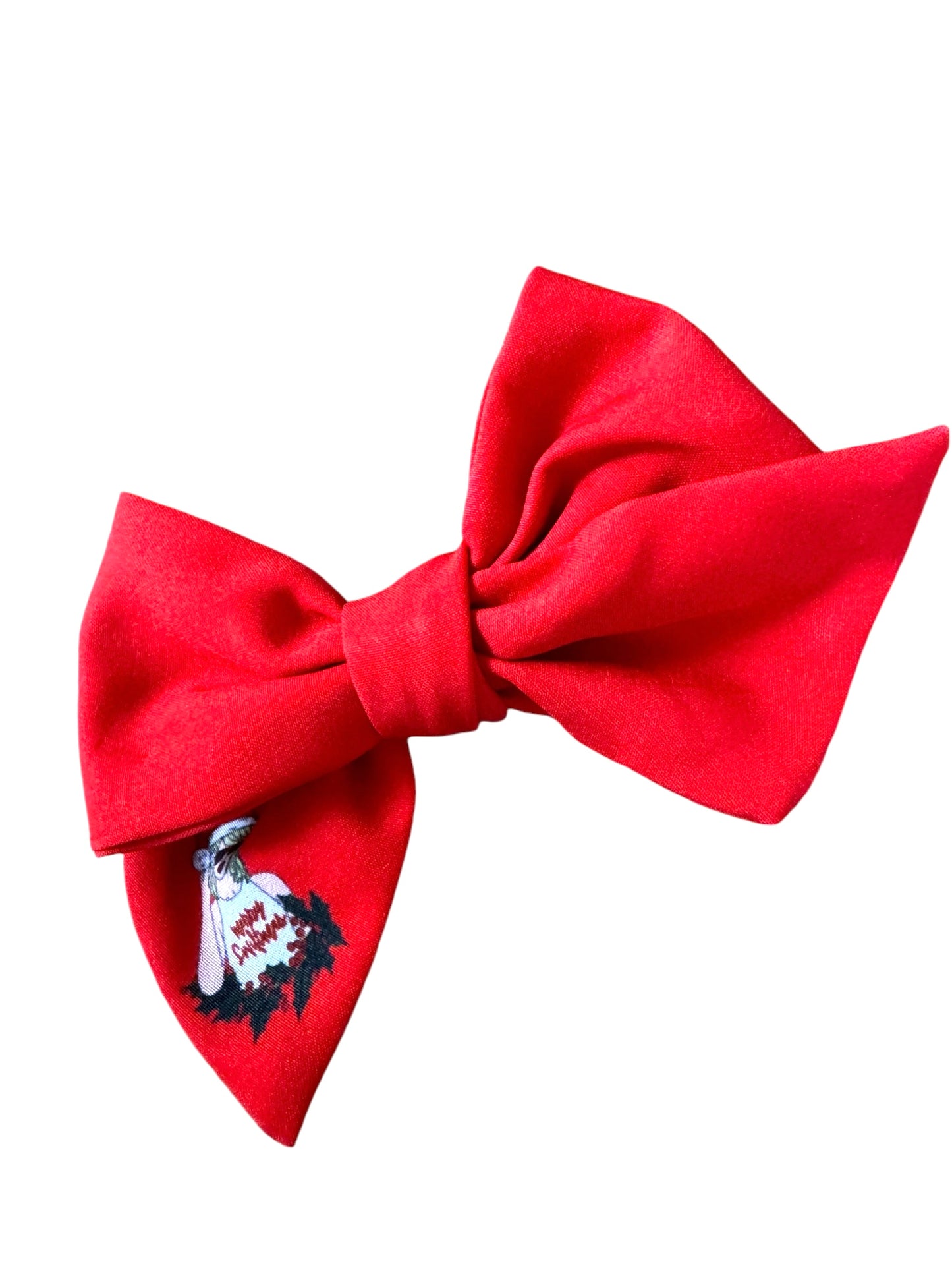 Red Swiftmas Hair Bows