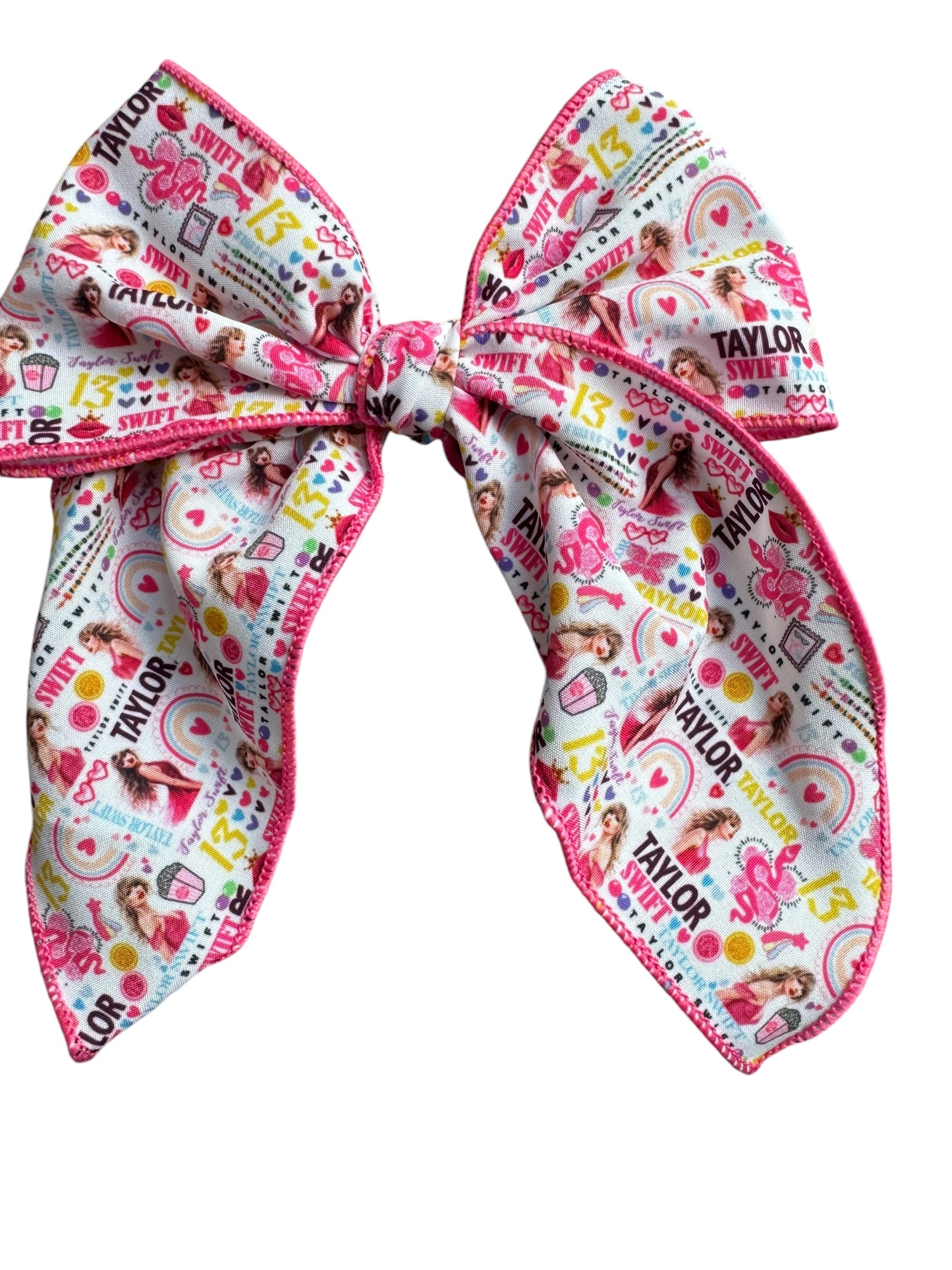 New Pink Swiftie Hair Bows