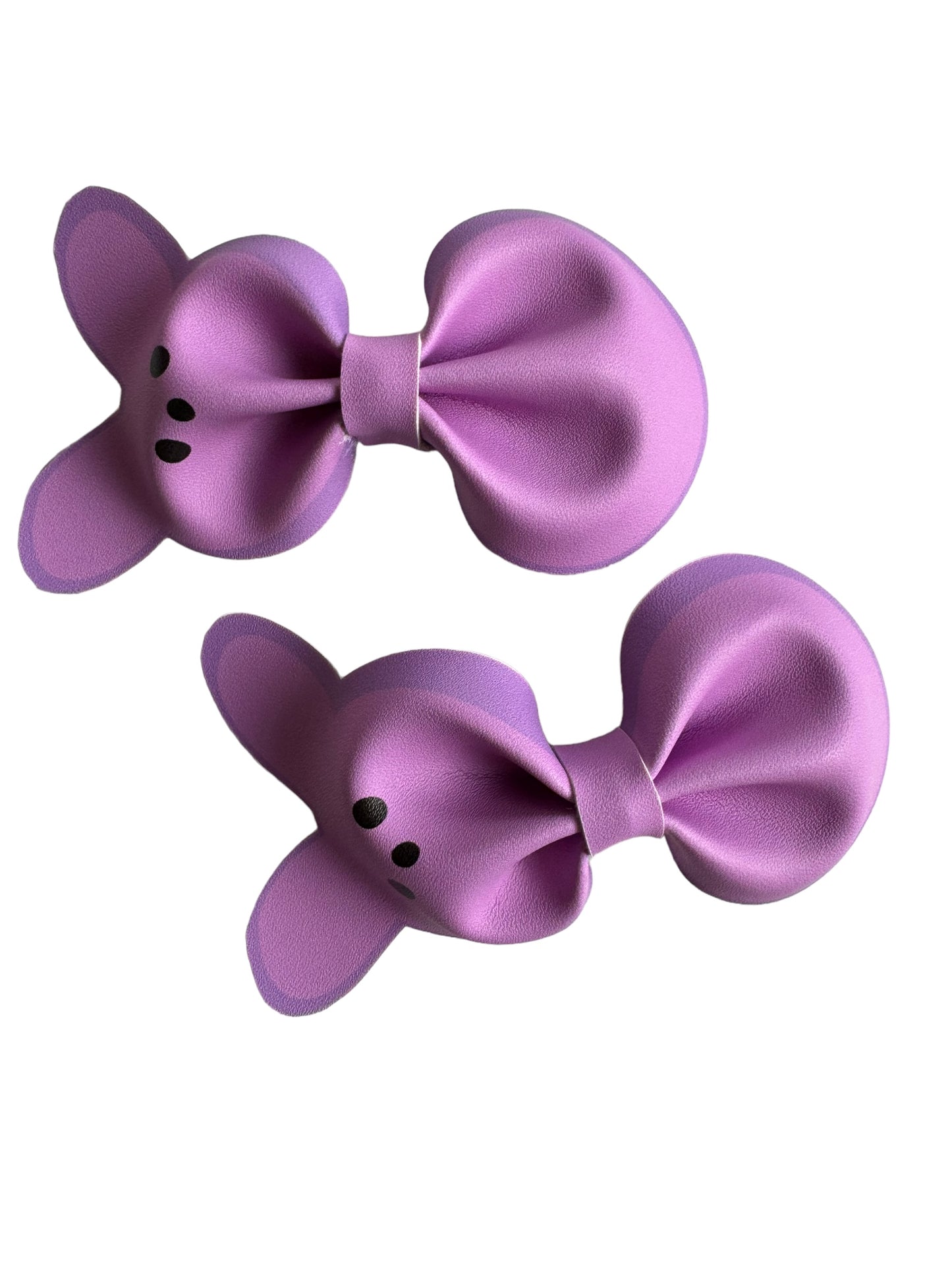 Peeps Faux Leather Bow Collection