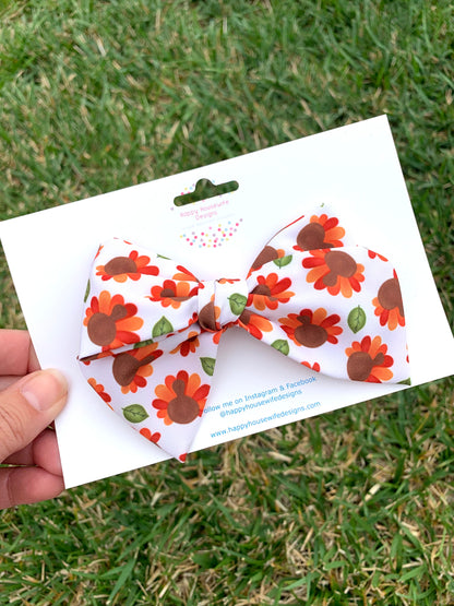 Fall Turkey Hair Bows