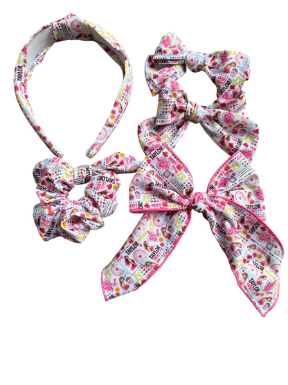 New Pink Swiftie Hair Bows