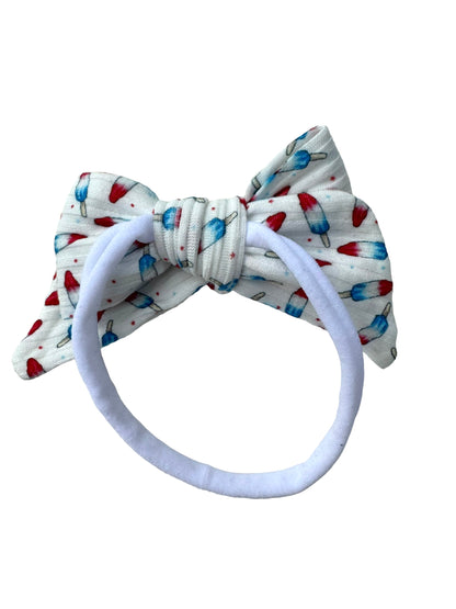 4th of July Bomb Pop Hair Bows