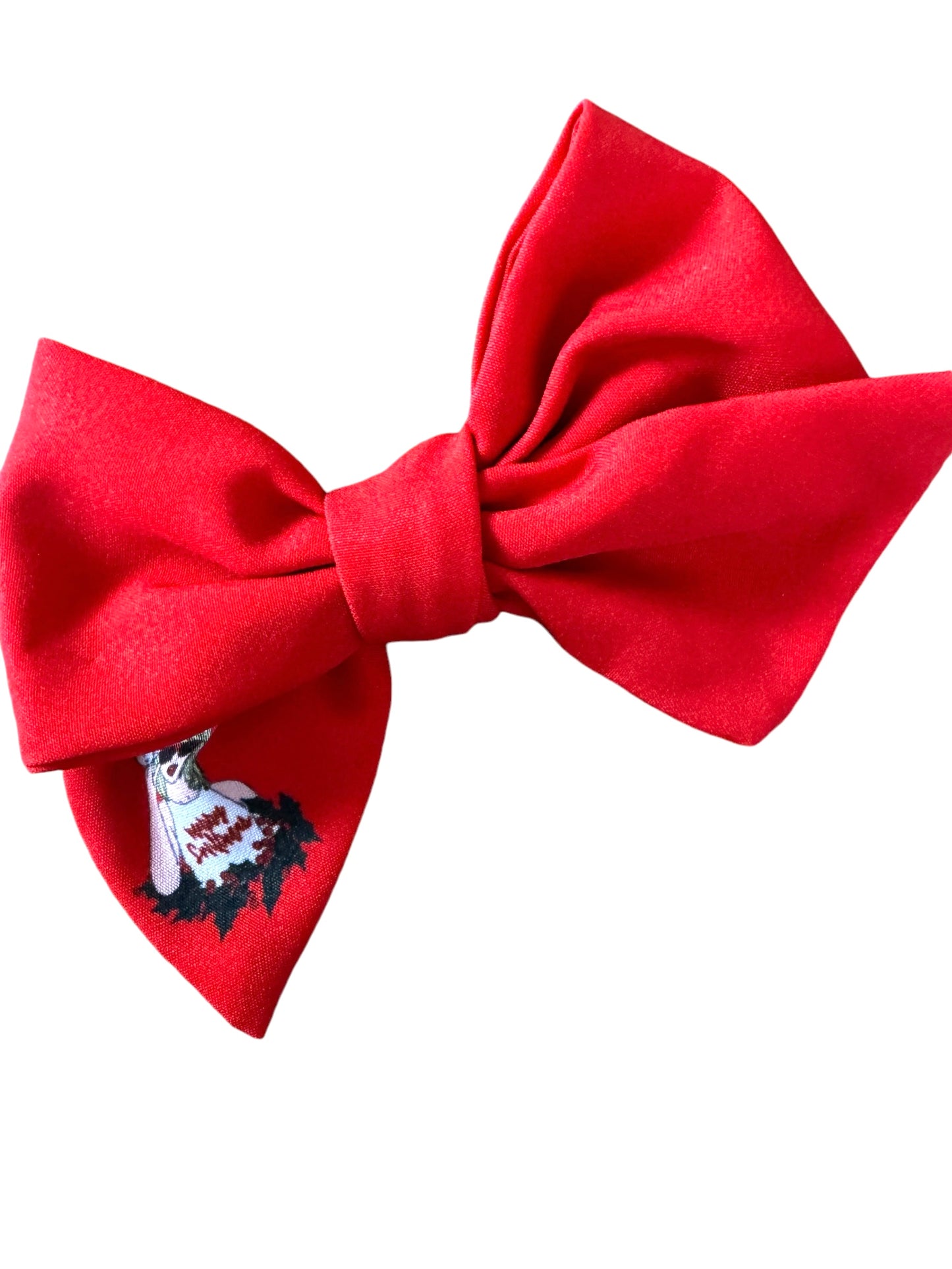 Red Swiftmas Hair Bows