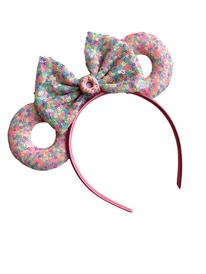 Confetti Donut Mouse Ear Headband