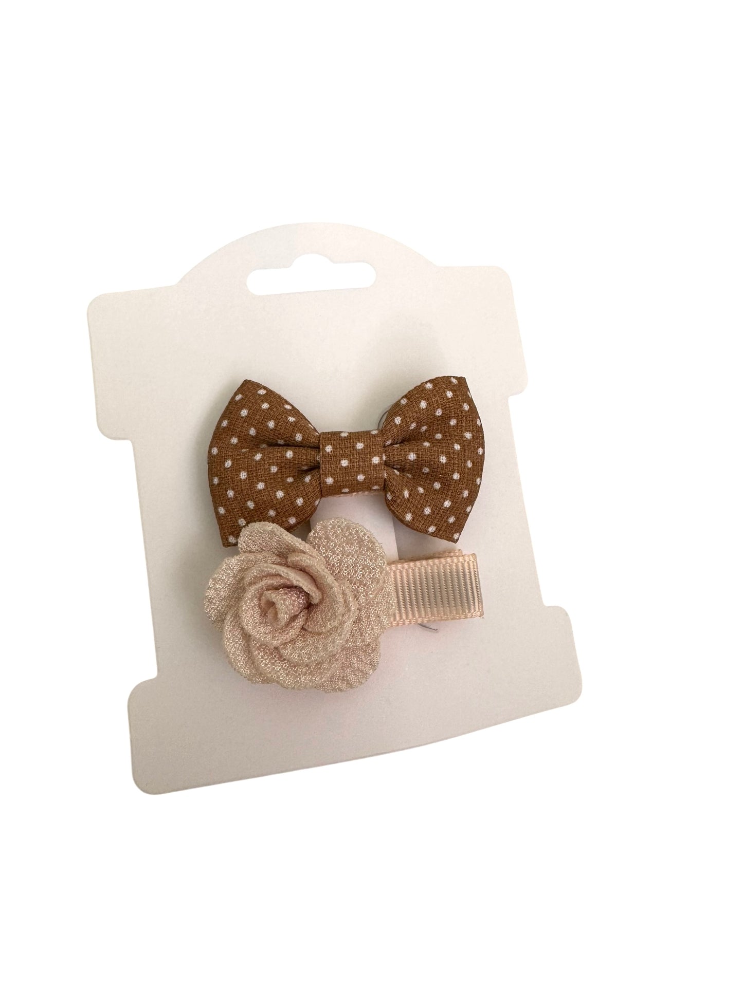 *Mini Linen Baby Clips