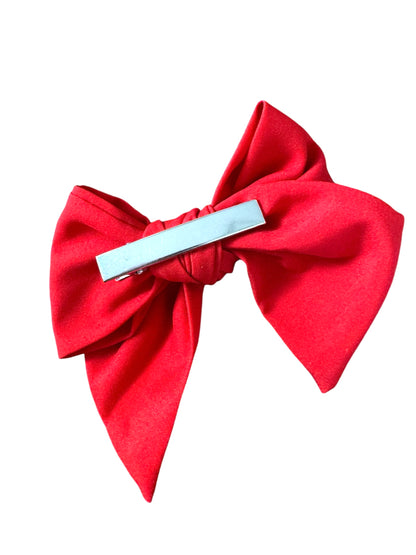 Red Swiftmas Hair Bows