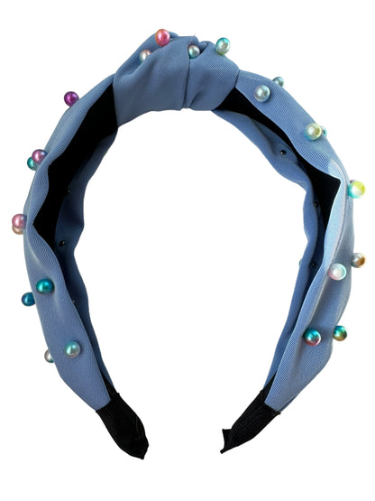 Pearl Tie Knot Headband