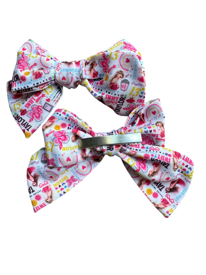 New Pink Swiftie Hair Bows