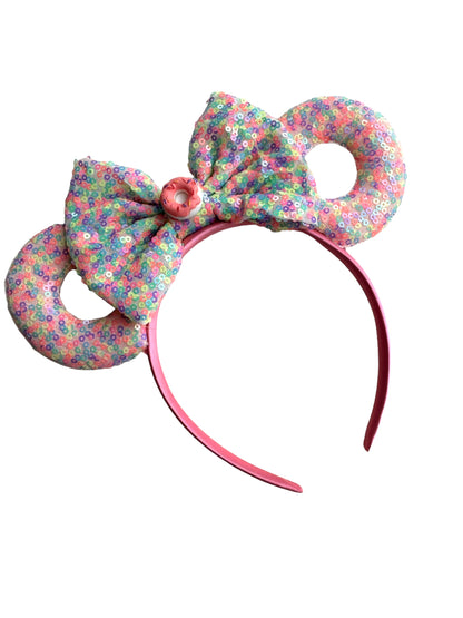 Confetti Donut Mouse Ear Headband