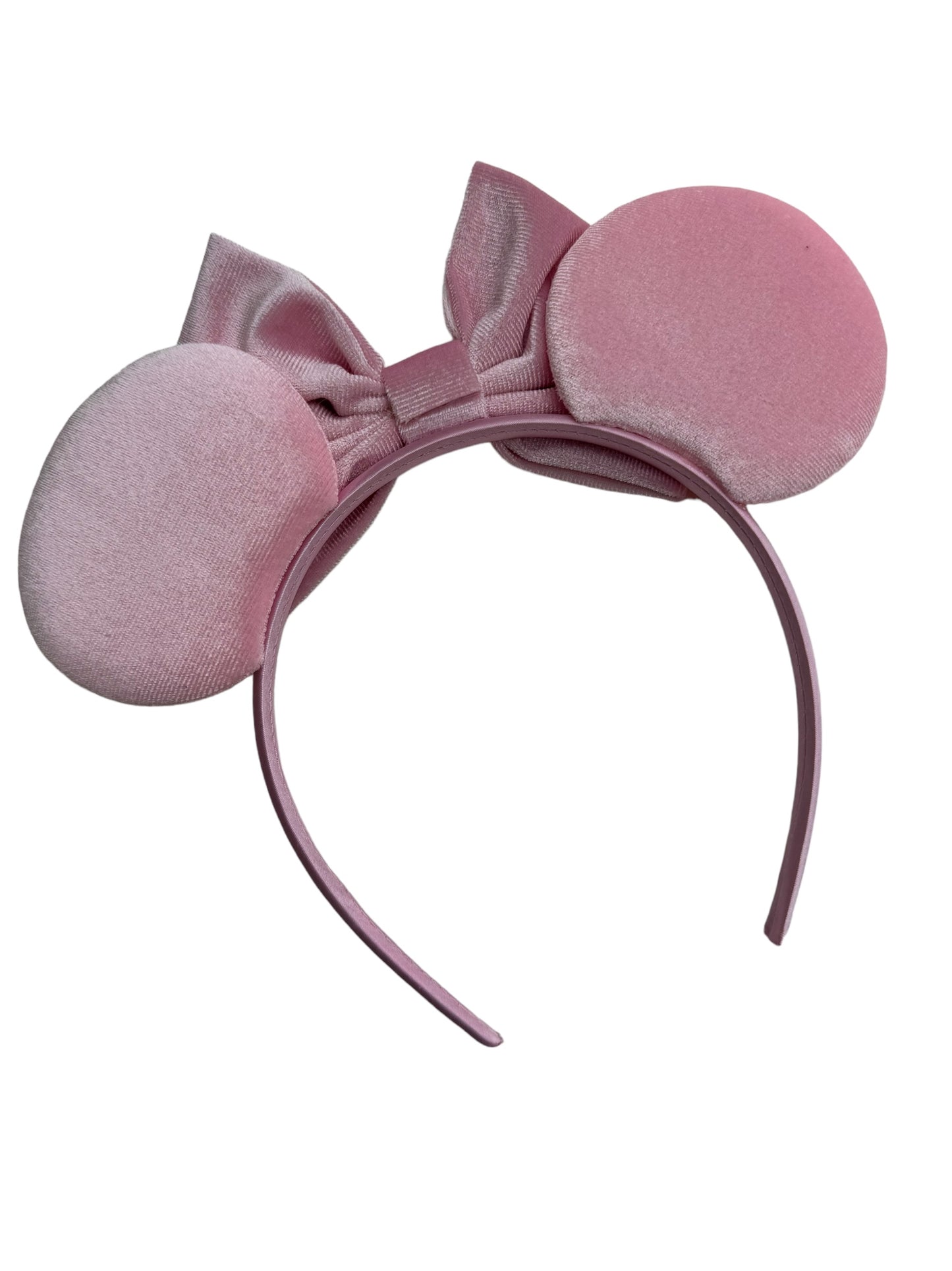 Velvet and Pearl Mouse Ear Headband