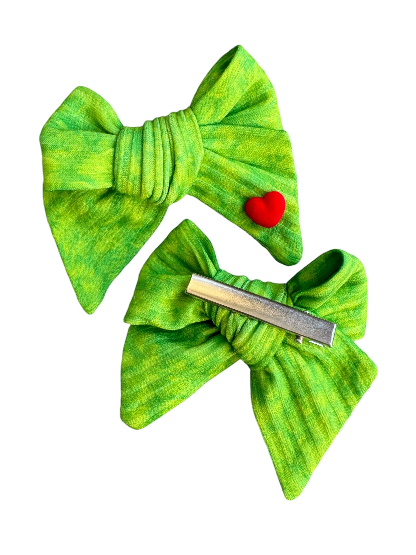 Mean Mr. Grinch Hair Bow