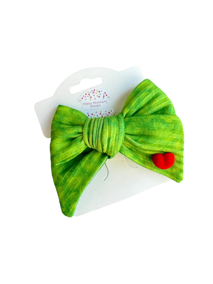 Mean Mr. Grinch Hair Bow