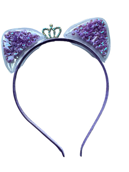 Glitter Shaker Cat Ear Headband