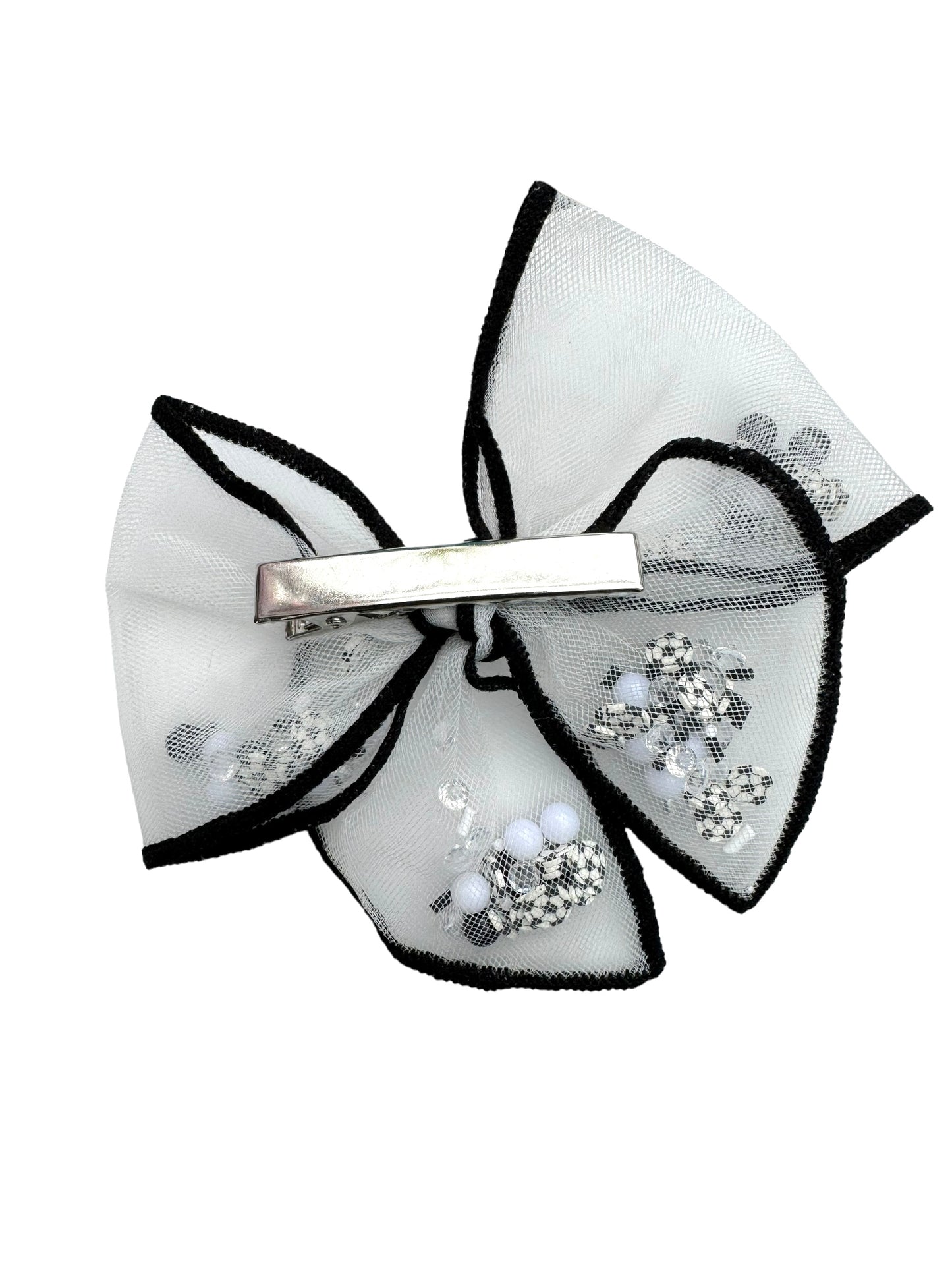 Soccer Shaker Hair Bows