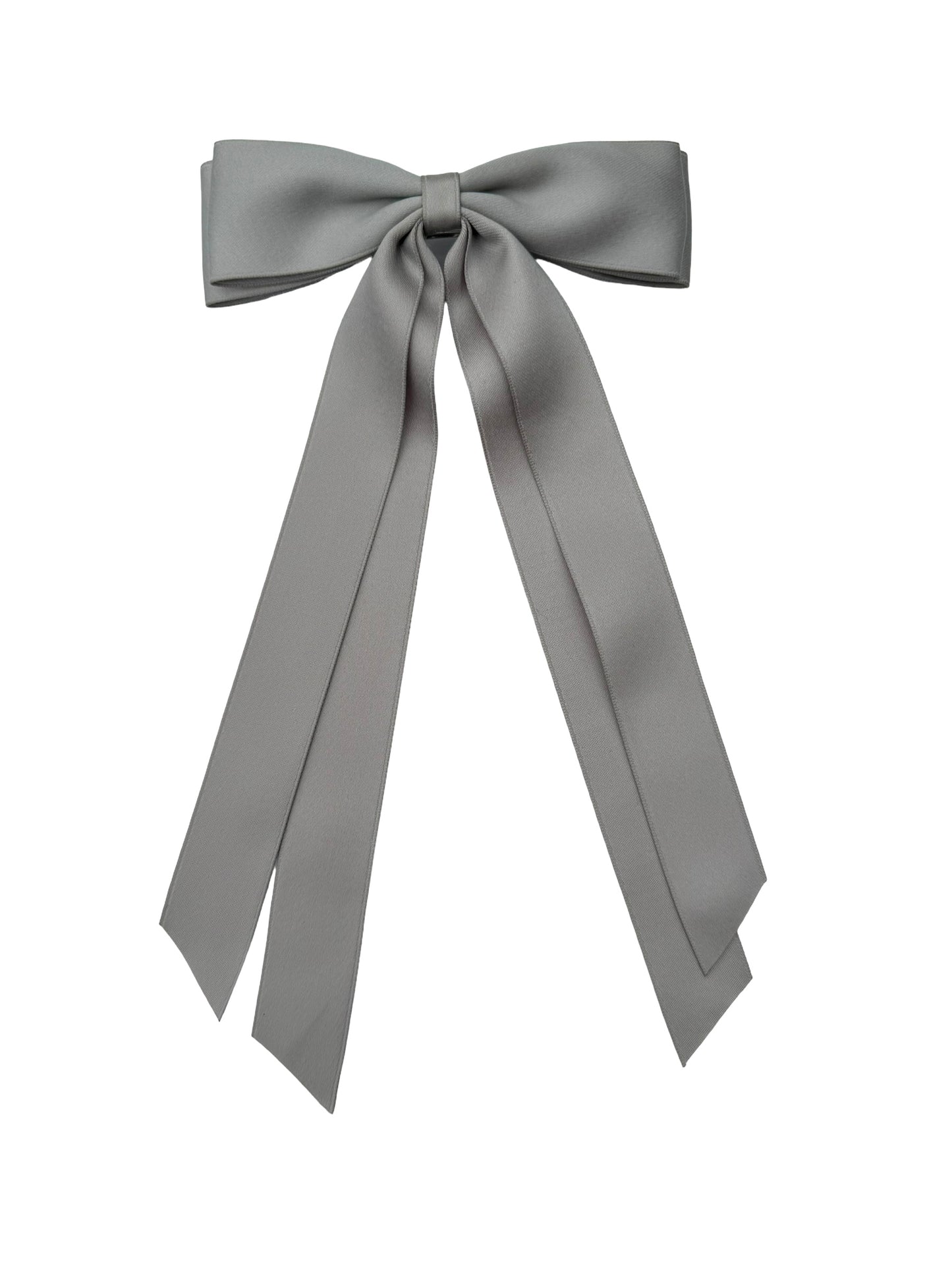 Double Satin Streamer Hair Bow