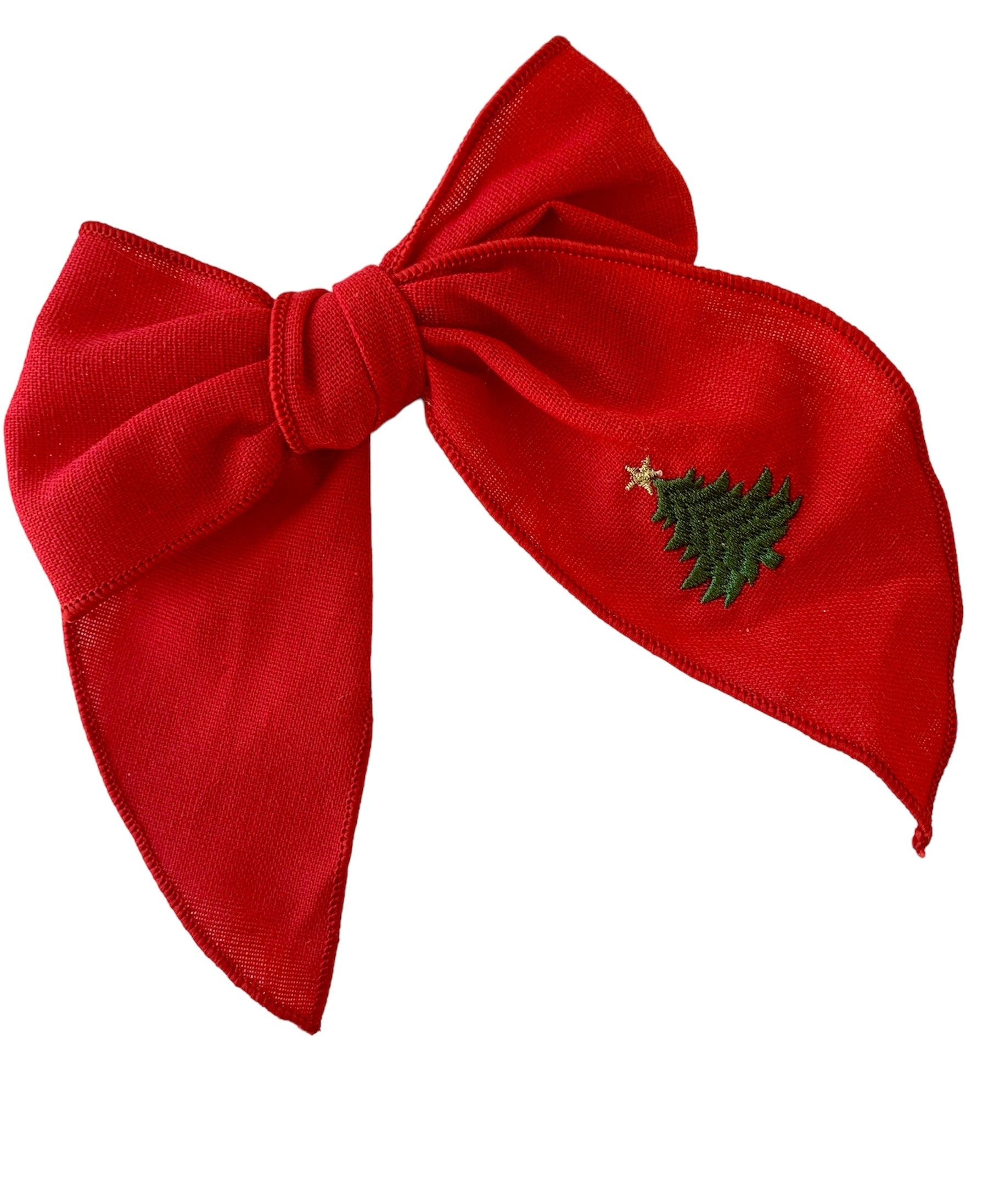 Large Red Ribbon Pull Bows - 9 inch Wide, Set of 6, 4th of July, Christmas, Gift Bows
