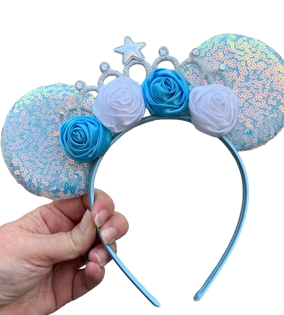 Ice Princess Mouse Ear Headband