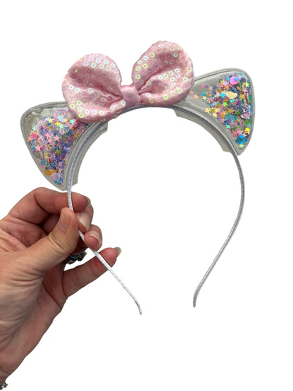 Glitter Shaker Cat Ear Headband