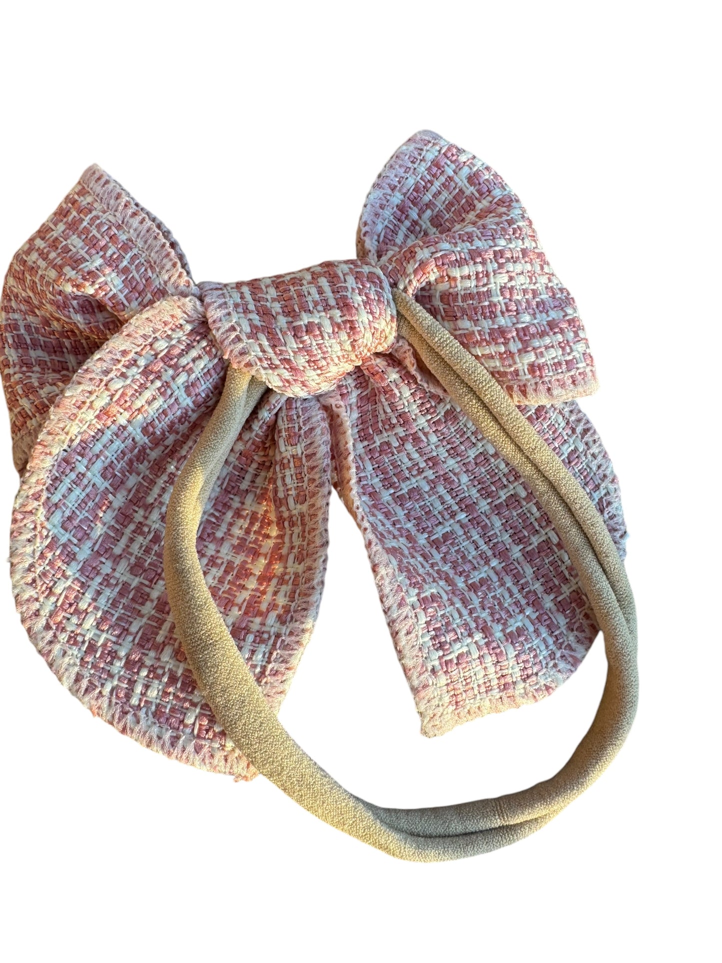 Tweed Hair Bows