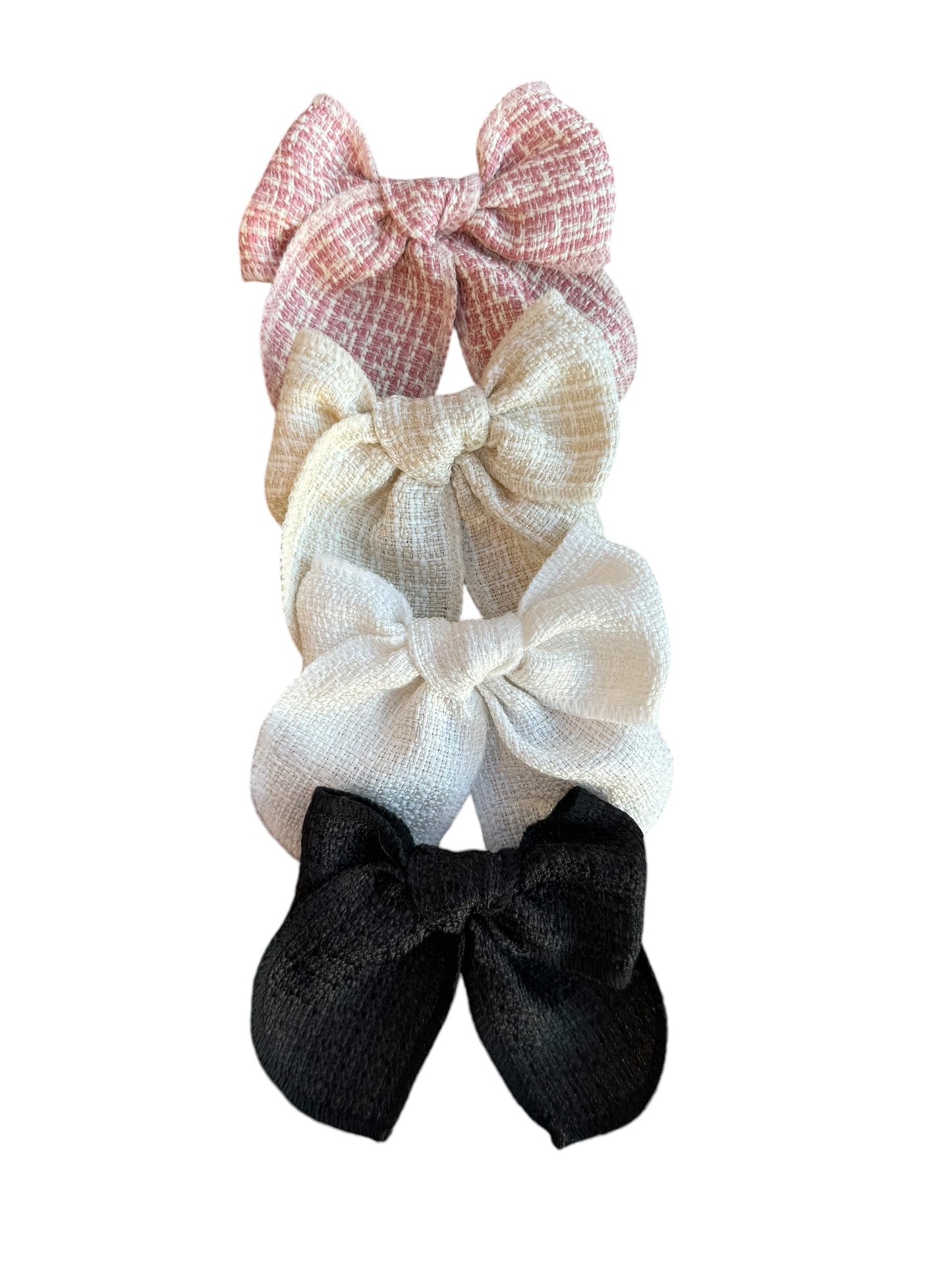 Tweed Hair Bows