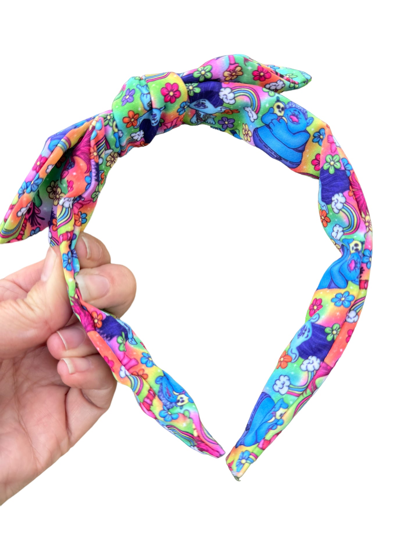 Bright Troll Hair Bows