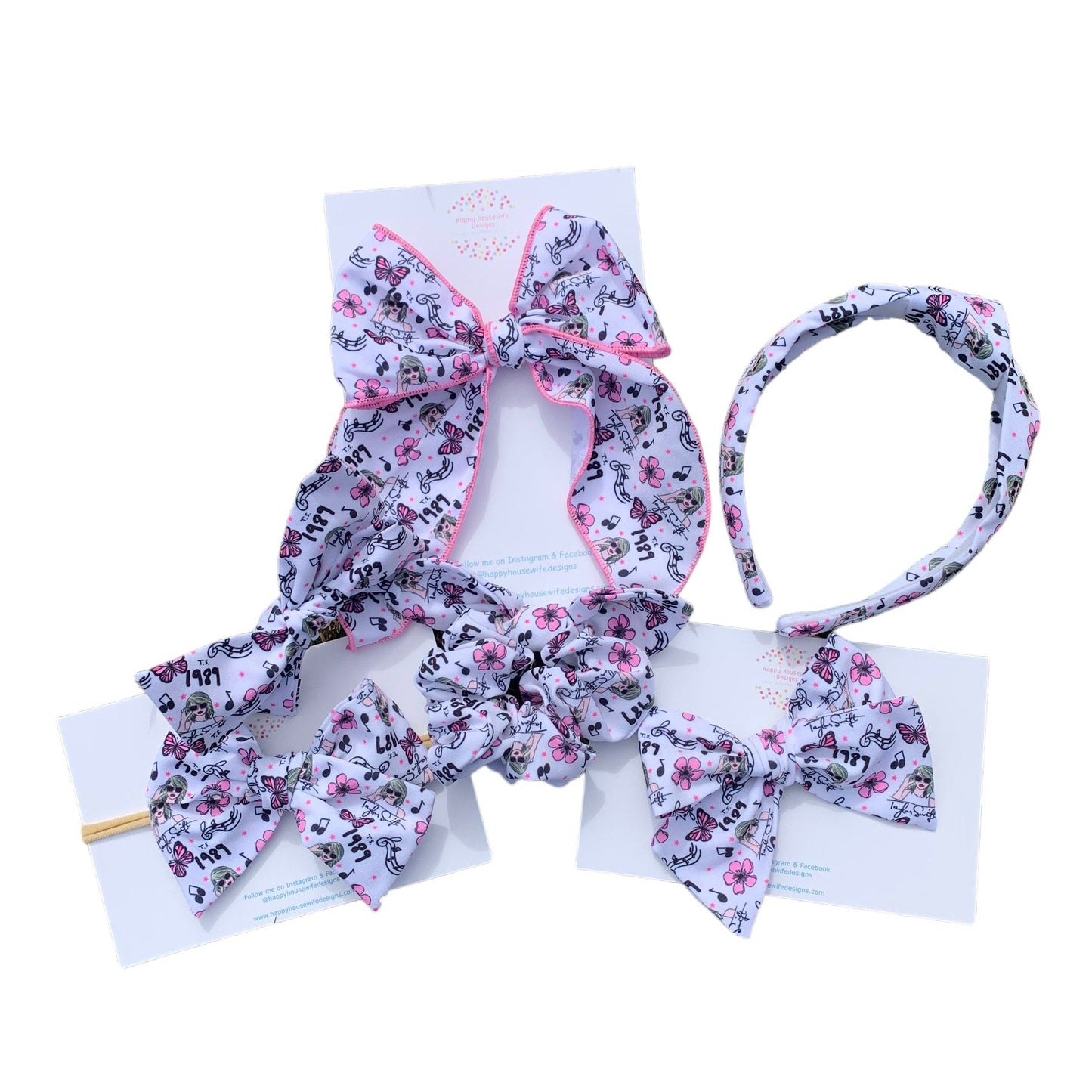 1989 TS Hair Bows