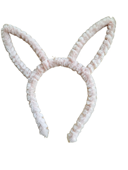 Fuzzy Bunny Ear Headband