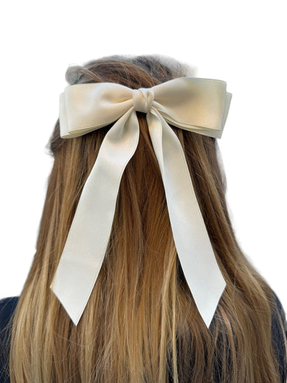 Coquette Satin Hair Bow