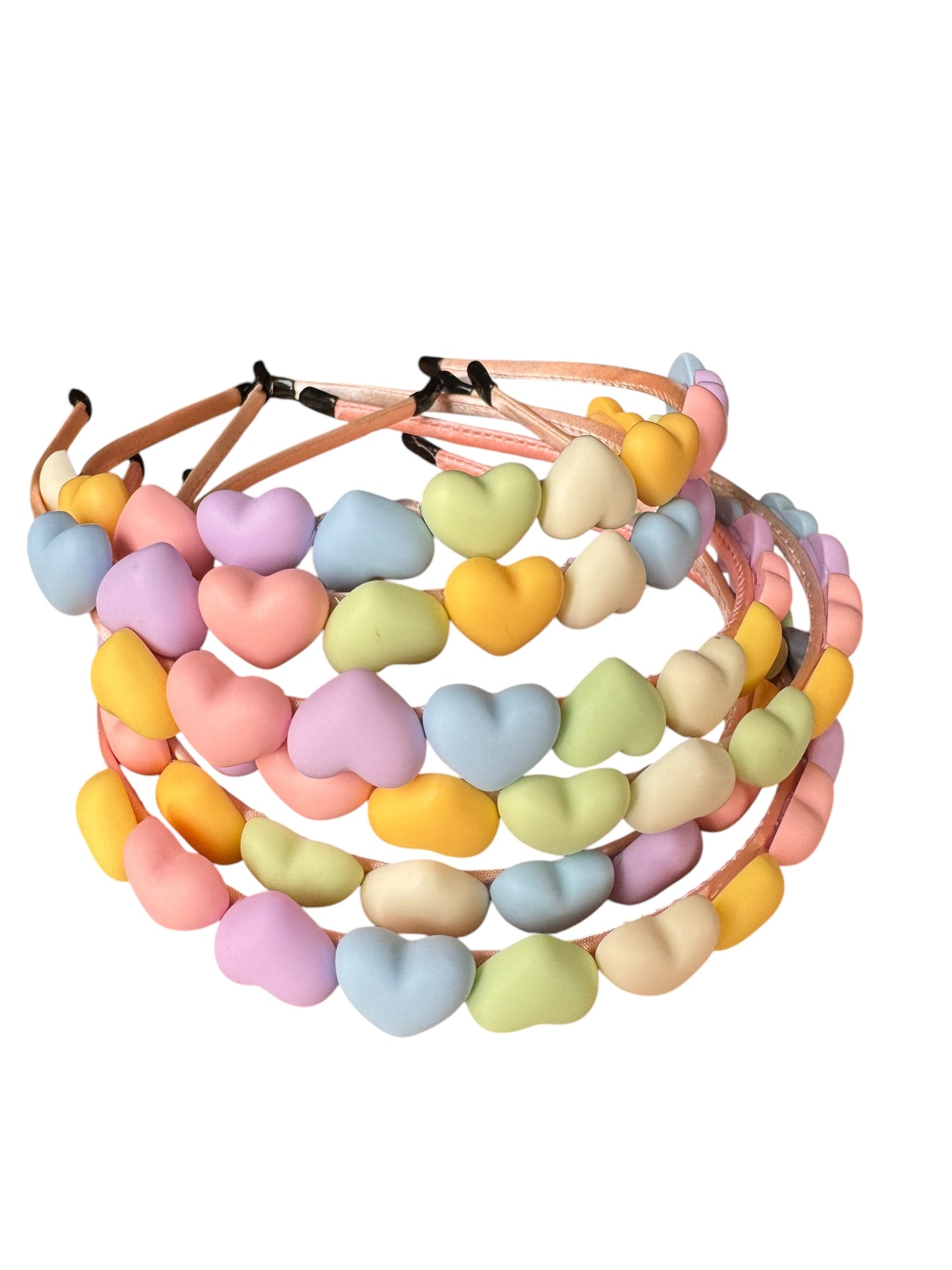 *Pastel Heart Headband