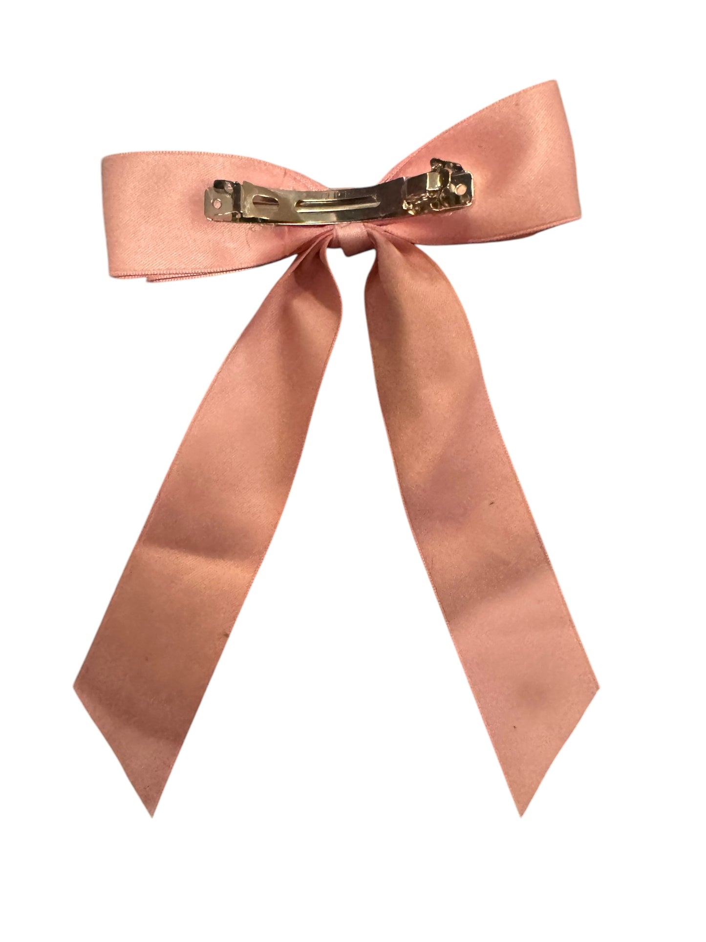 *Coquette Double Bow Satin Hair Bow