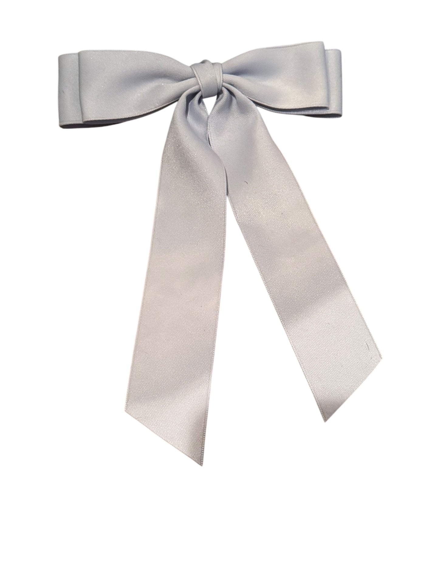 *Coquette Double Bow Satin Hair Bow