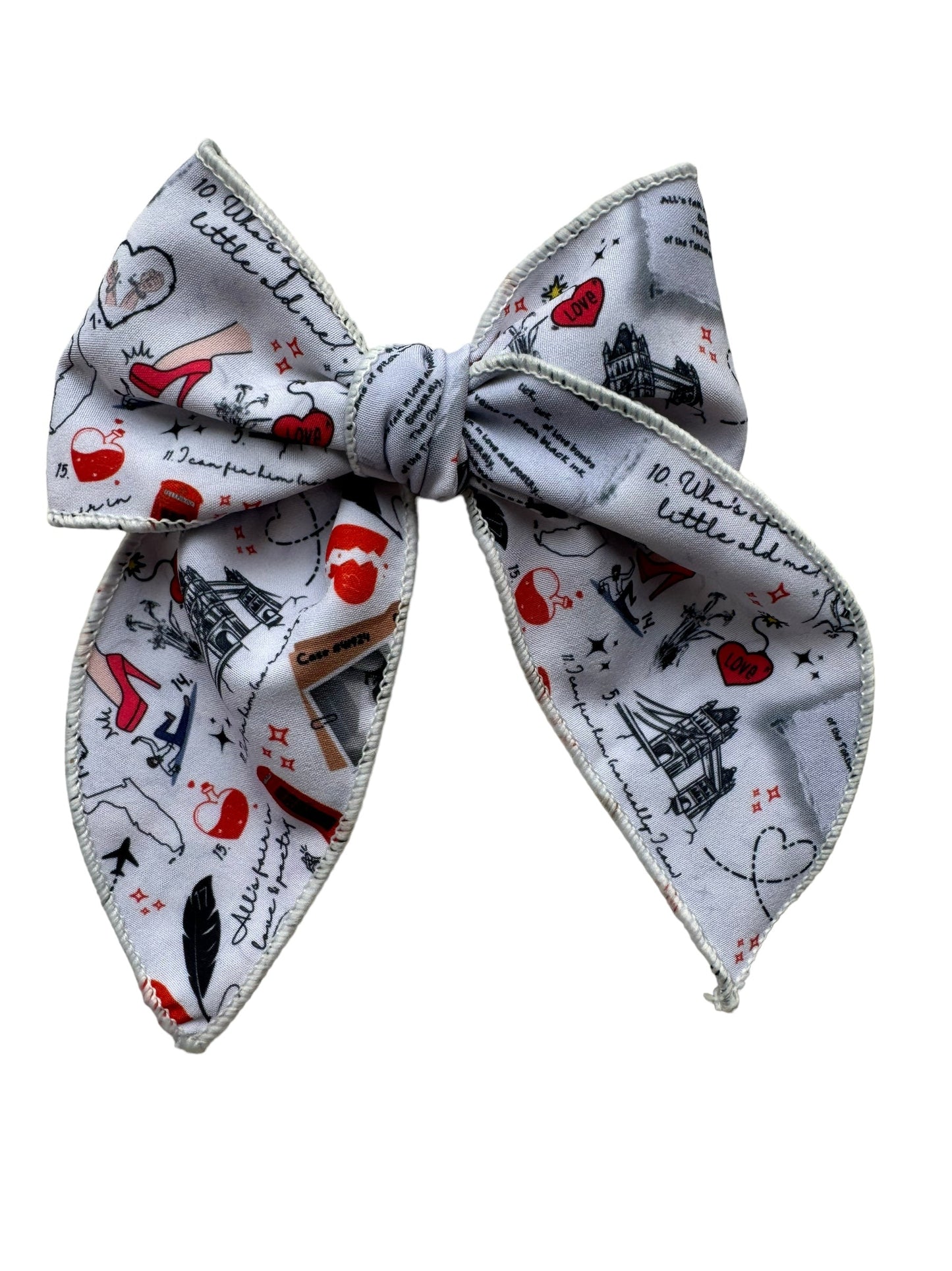 TTPD Swiftie Hair Bows