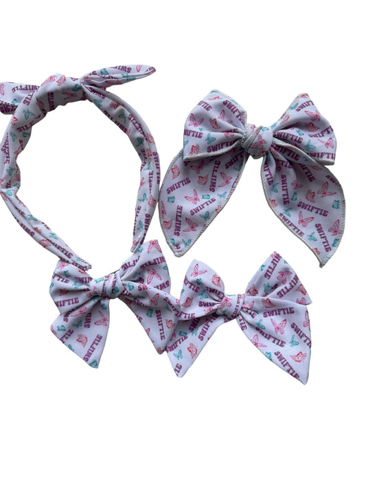 Butterfly Swiftie Hair Bows