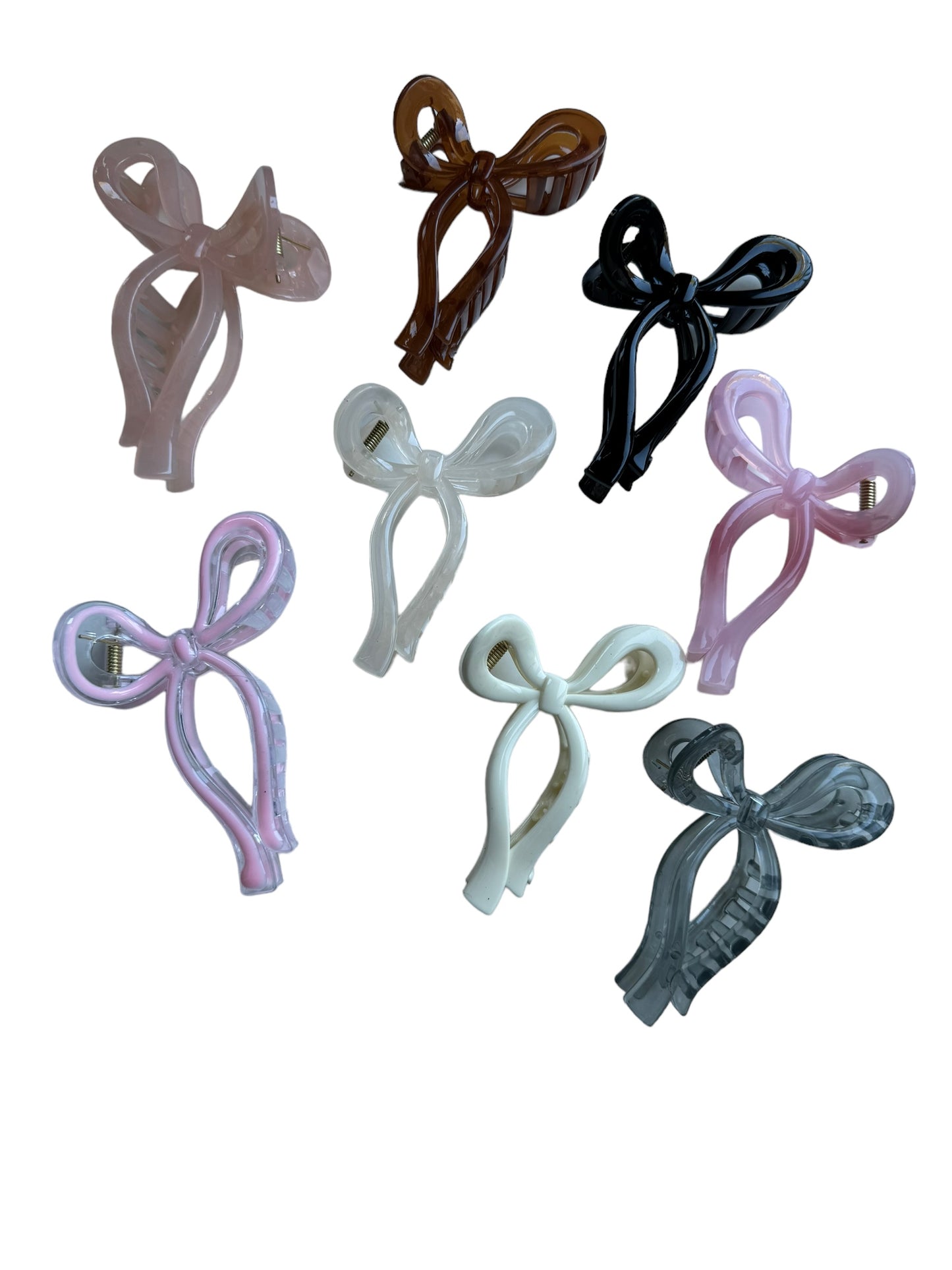 Bow Shaped Claw Clips