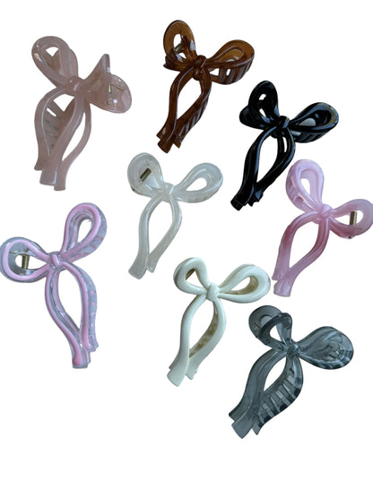Bow Shaped Claw Clips