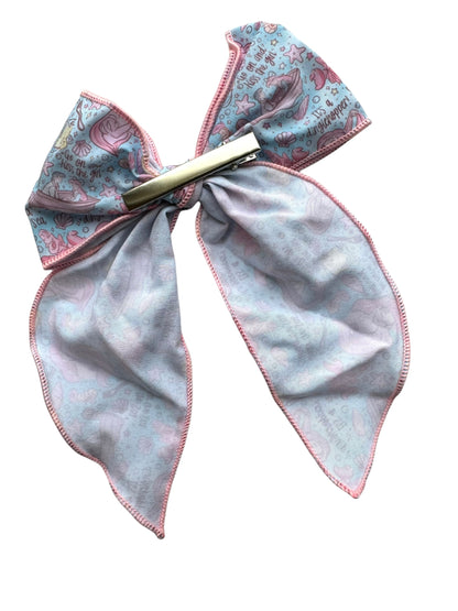 Little Mermaid Hair Bow