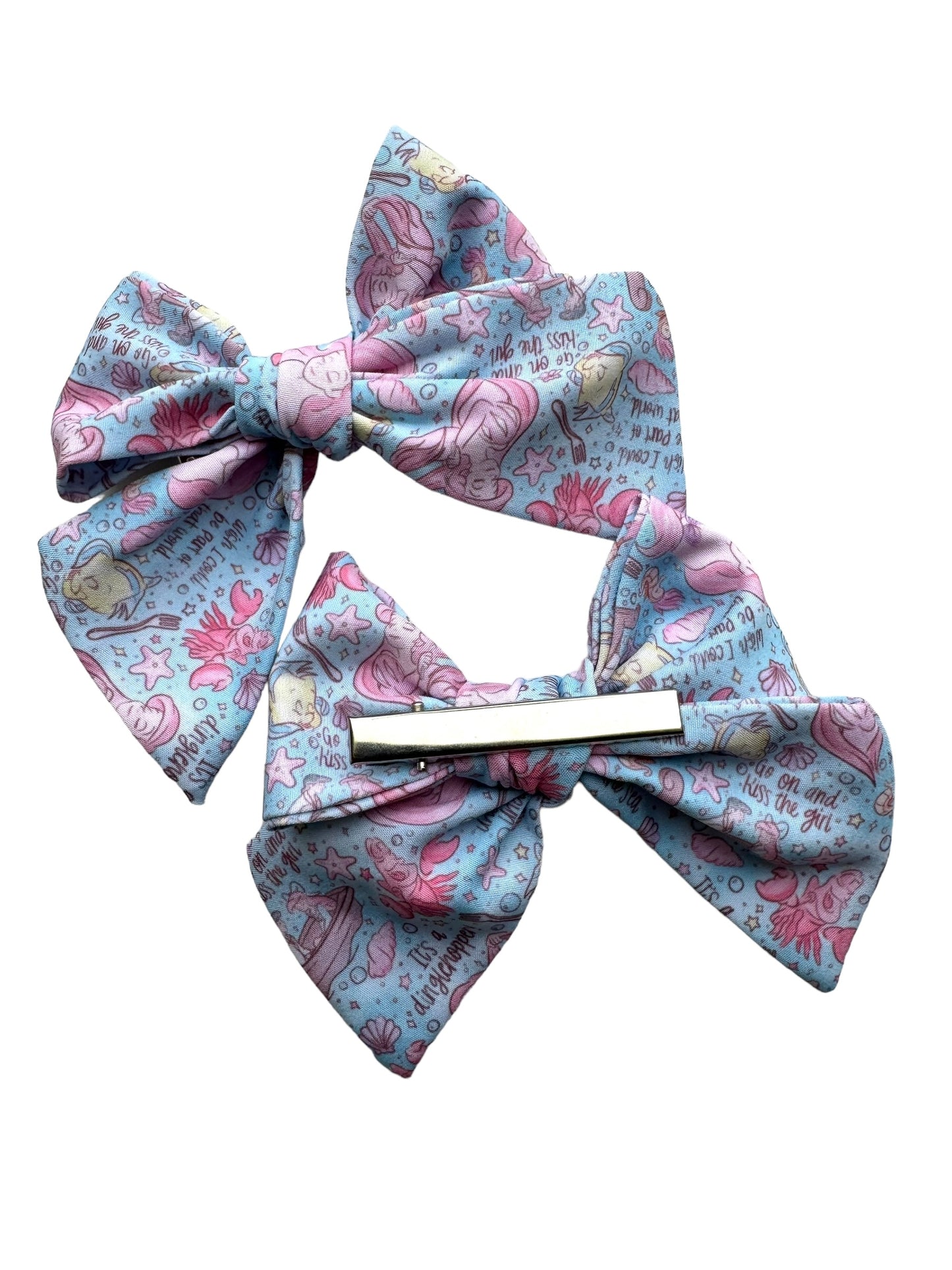 Little Mermaid Hair Bow