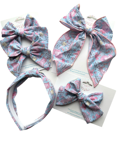 Little Mermaid Hair Bow