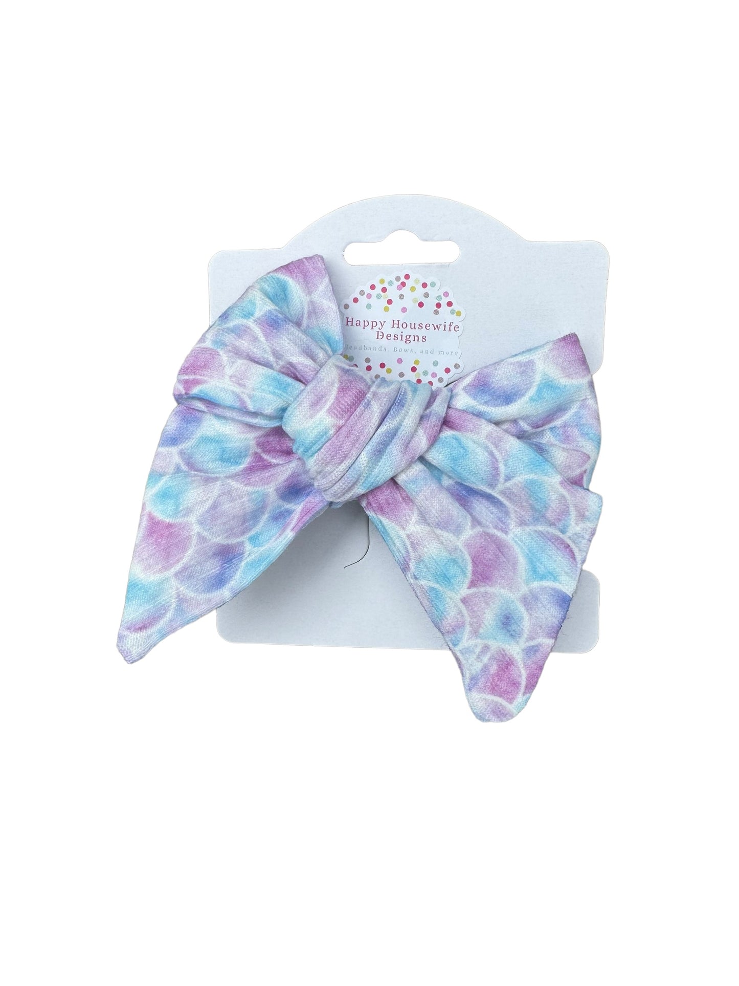 Pastel Mermaid Scales Hair Bows