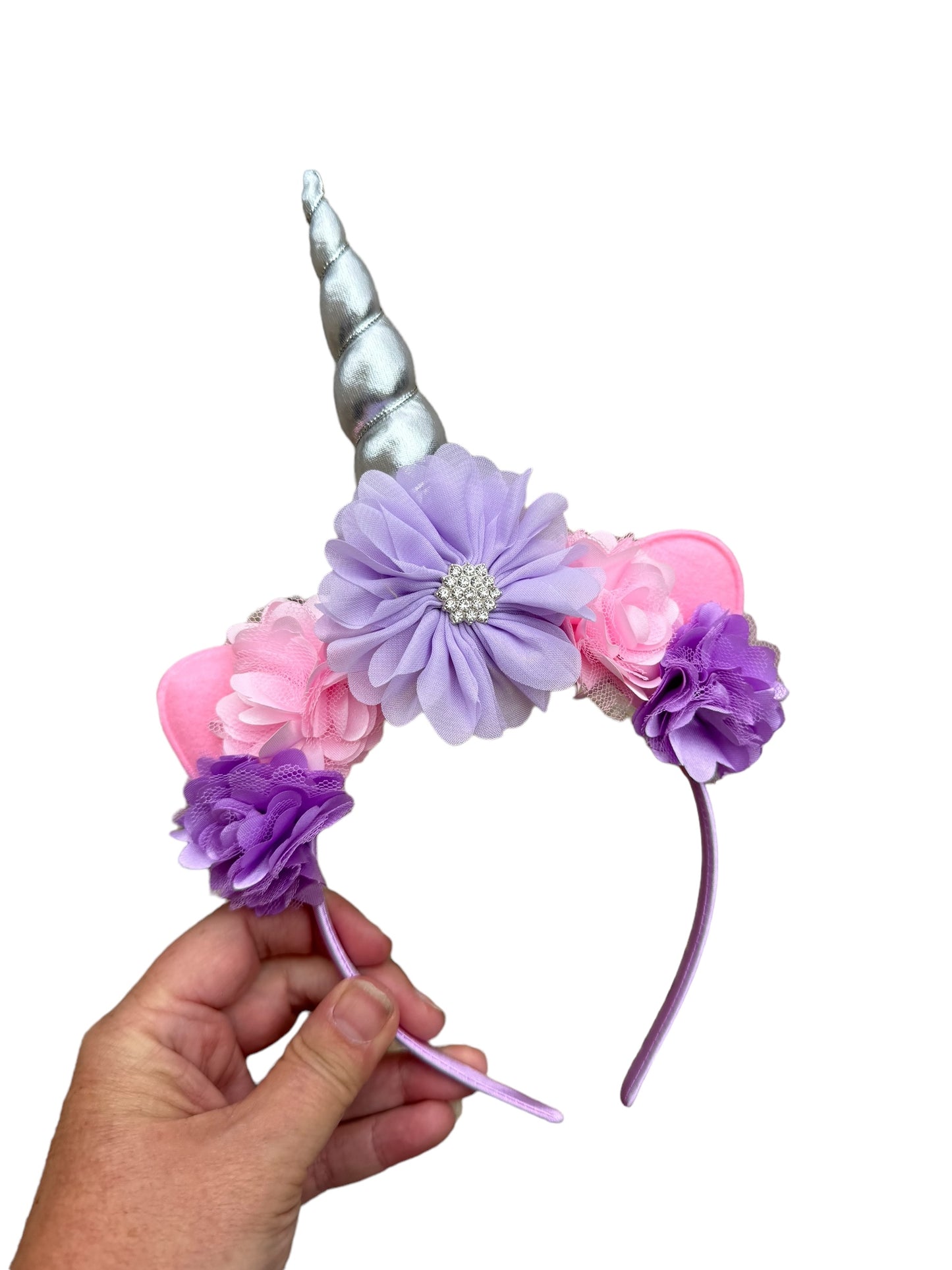 Pink and Purple Unicorn Headband