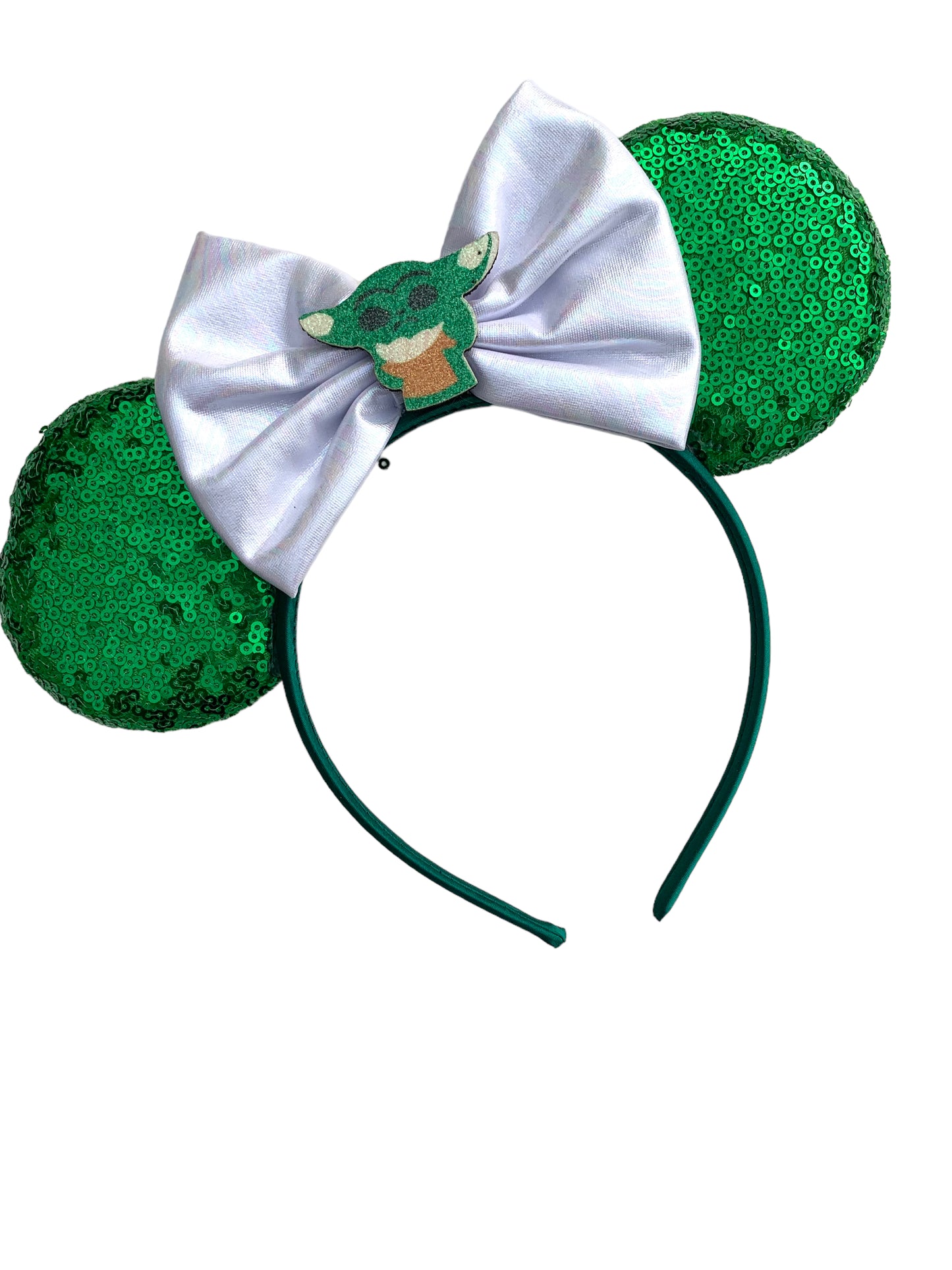 Green Guy Mouse Ear Headband