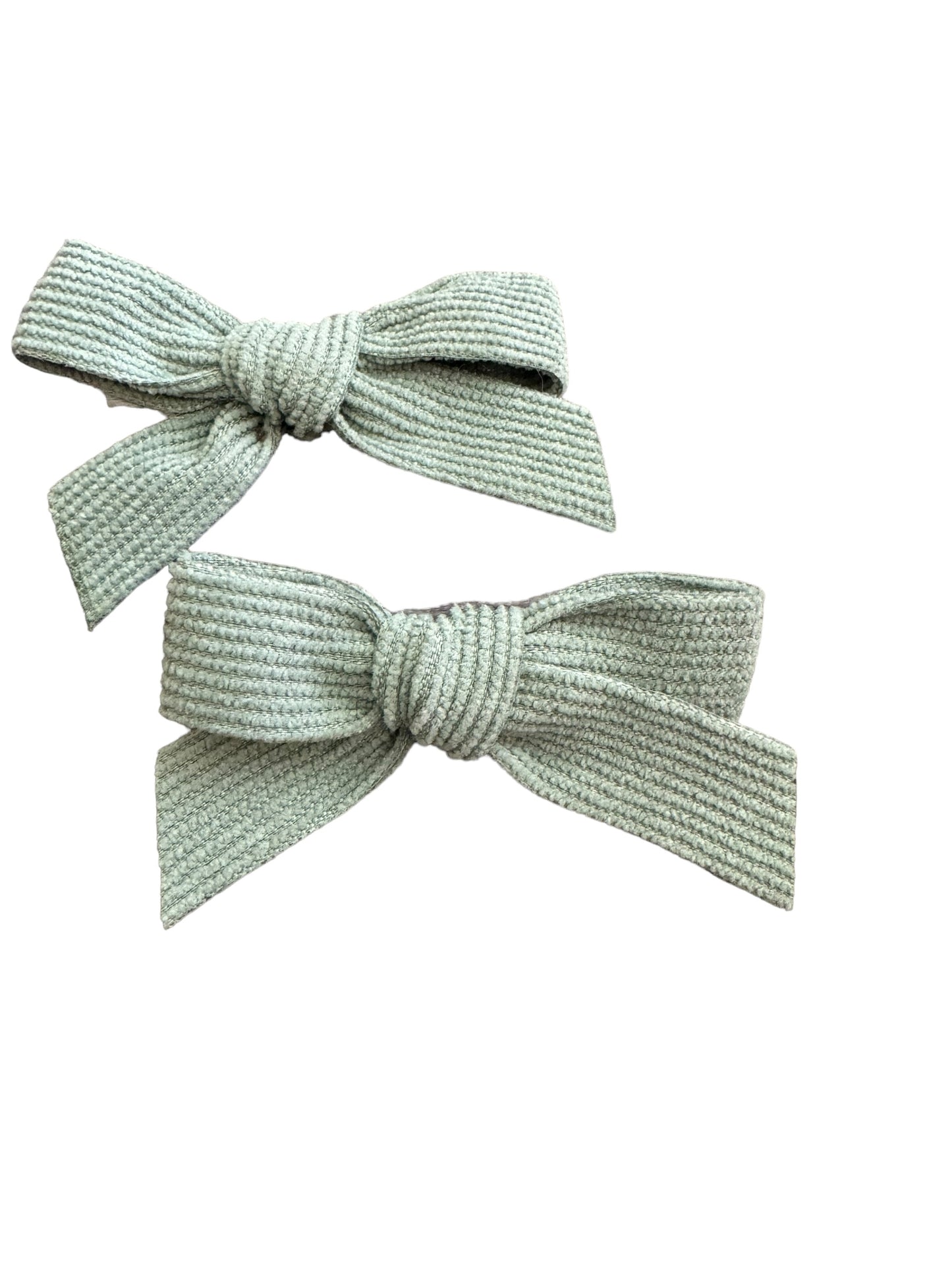 Mini Corduroy Hair Bows