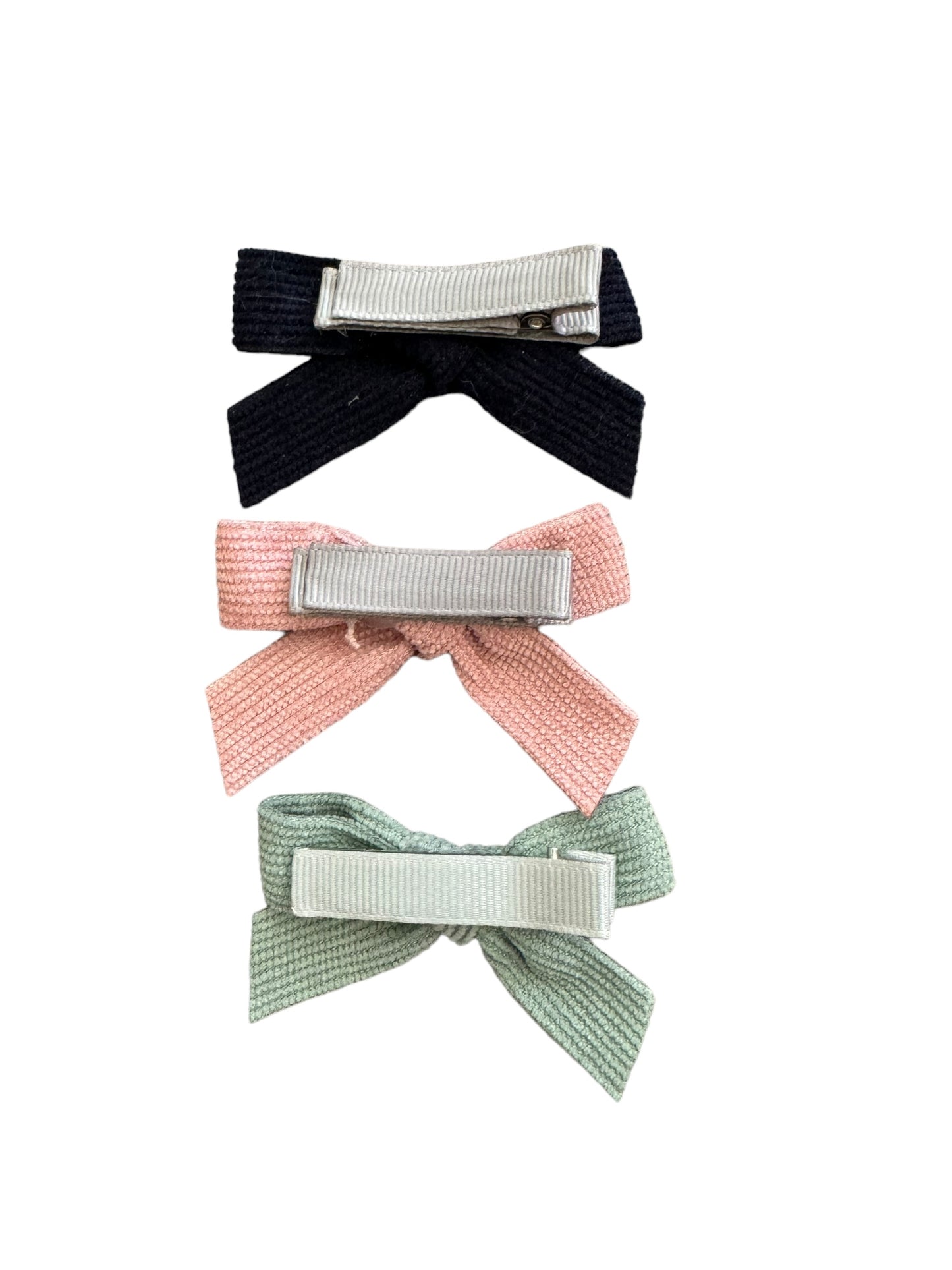 Mini Corduroy Hair Bows