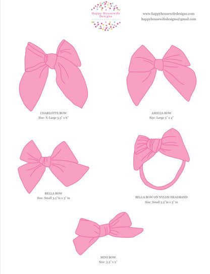 TTPD Swiftie Hair Bows