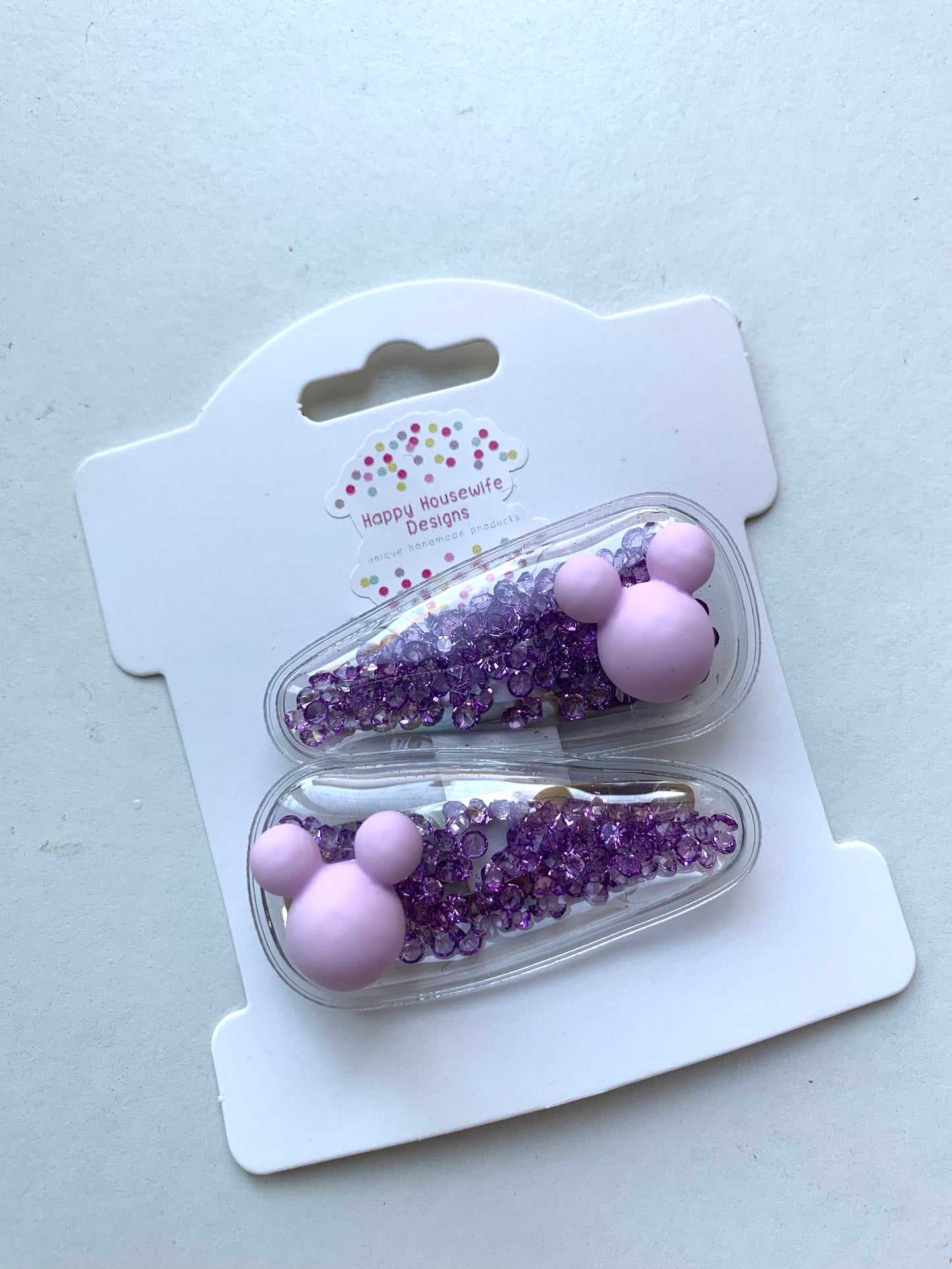 Glitter Mouse Snap Clip Collection
